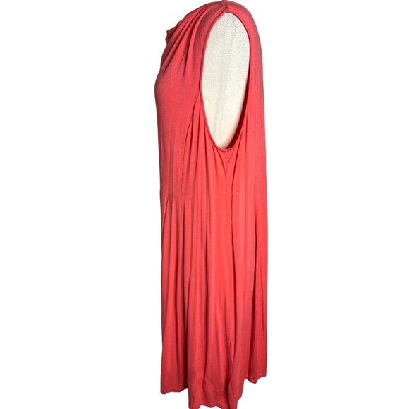 Linea by Louis Dell’ Olio Women’s XL Midi Shift Dress pull over stretch - Picture 3 of 12